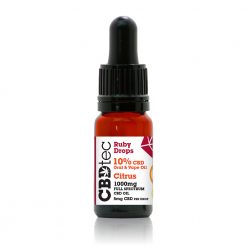 10% ruby citrus cbd drops