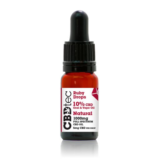 10% ruby natural cbd drops