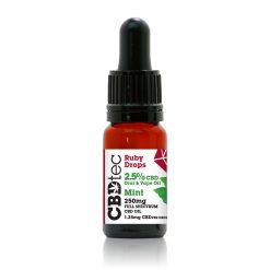 2.5% ruby mint cbd drops