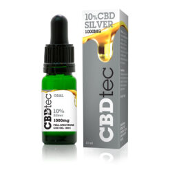 10% silver cbd drops